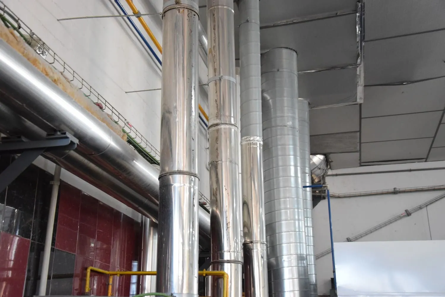 Instalaciones industriales de la lavandería